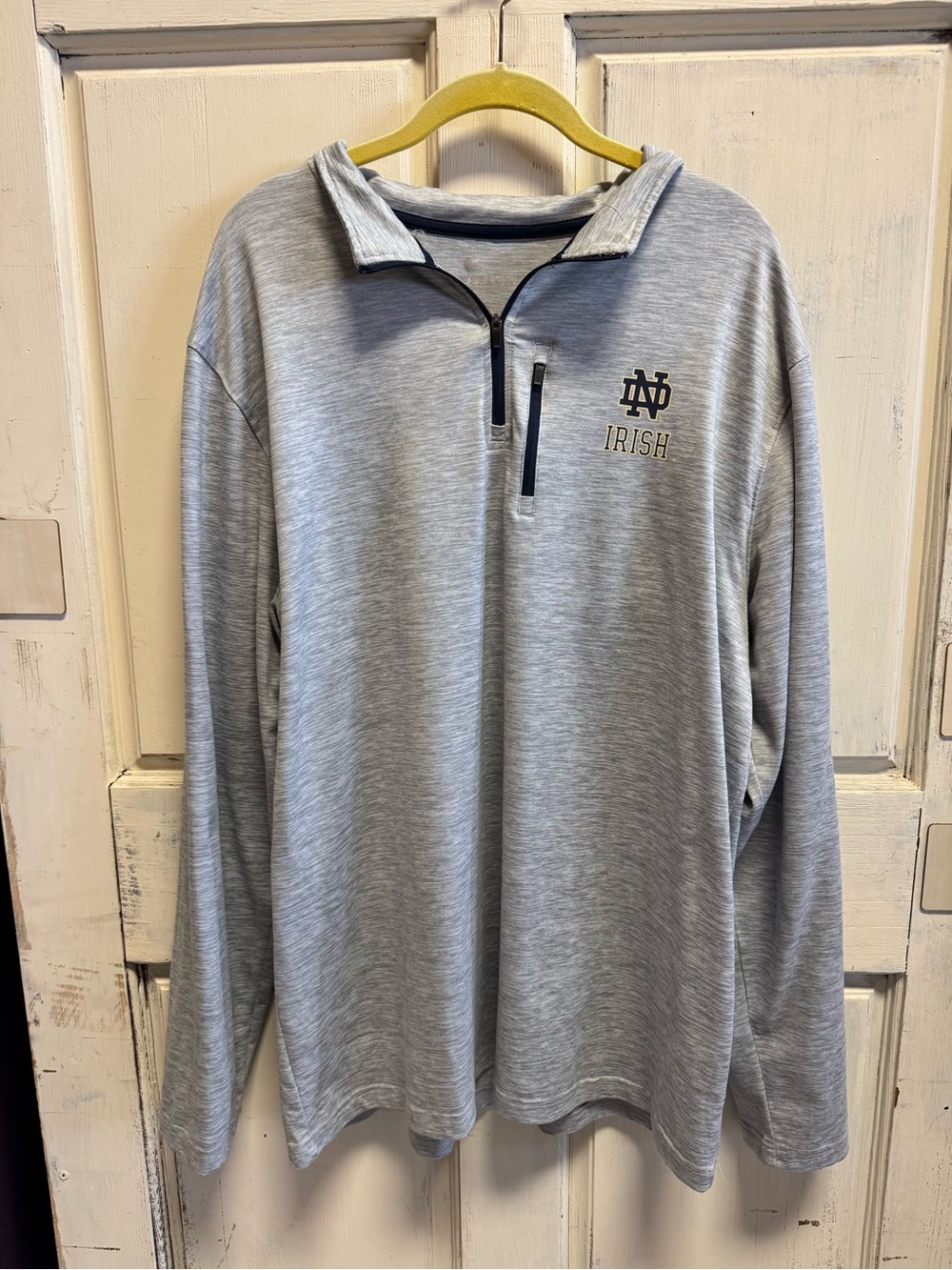 Men’s Notre Dame Quarter-Zip Pullover